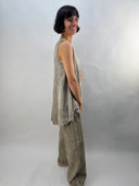 Baci High Low Tank With Split Back Rope