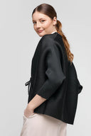 Uchuu Short Jacket in Black