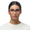 OKKIA Venezia Reading Glasses In Black Pink