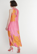 Ana Alcazar Maxi Sleeveless Dress in Original Pink