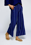Luukaa Azalea Woven Trouser In Stripe Denim
