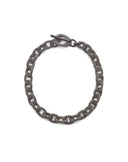 Branch Grey Buffalo Horn Short Oval Link Necklace