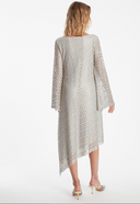 Ana Alcazar Tunic Dress Assymetric In Original Grey