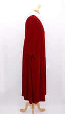 Grizas Velvet Dress In Red