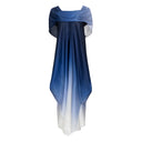 Xenia VENC5 Silk Dress In Blue