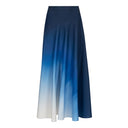 Xenia ALKI Cotton Skirt In Blue/White