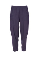 Naya Pull On Slim Leg Trousers With Patch Pocket In Black