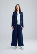 Luukaa Clover Woven Jacket In Original Denim