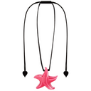 Zsiska Ole Starfish Pendant In Pink