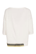 Naya Placement Top In white And Lemon