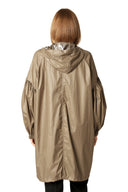 Ilse Jacobsen Shimmer Light Weight Jacket In Beige Gold