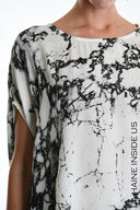 La Haine Asymmetrical Tunic in White
