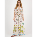 Me369 Rose Kaftan Dress In Enlightenment