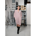Henriette Steffensen Fleece Dress in Nude