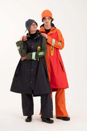 One Node Waterproof Parka In Navy/Olive