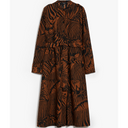 MaxMara Weekend Unione Dress in Zebra Print