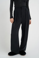 InWear Natalya Pleated Trousers Black