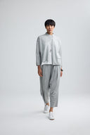 Luukaa Liora Knitted Trouser In Ash Grey