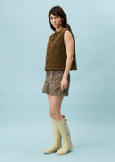 FRNCH Lysandra Gilet in Multi Colours