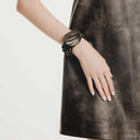 Katerina Vassou Industrial Bead Bracelet In Brown