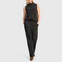 Alembika Relaxed Straight Trouser In Shadow