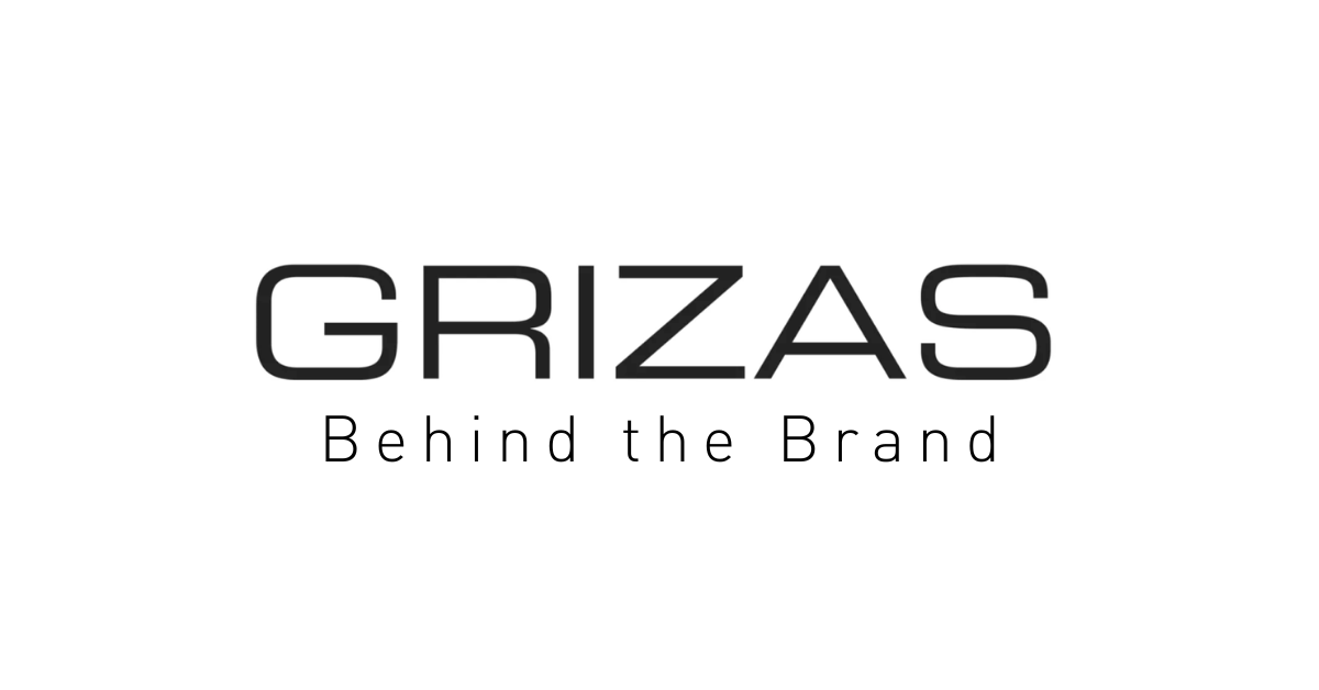 Griza logo and behind the brand